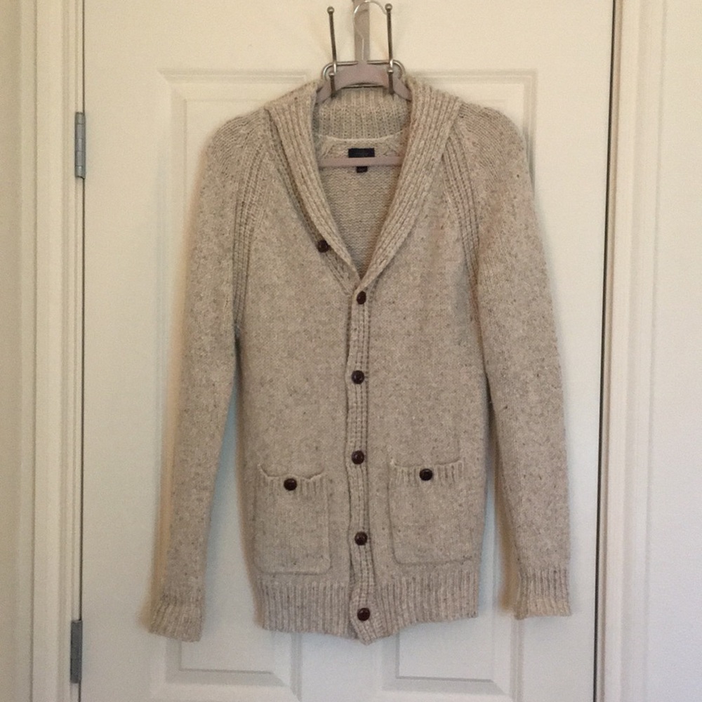 Wool J. Crew Cardigan